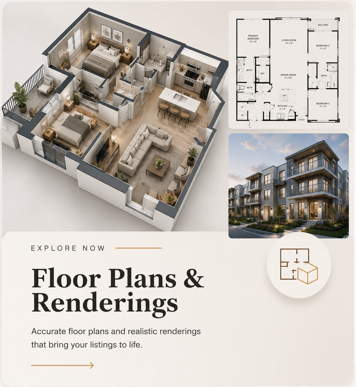 Floor Plans & Renderings